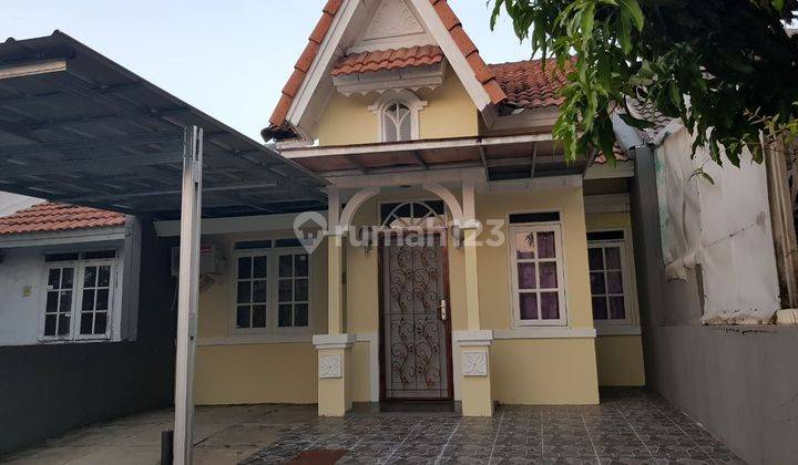 Rumah Deltamas Cikarang Cluster Caribbean Luas 98 Rp. 750 Jt 2 Kt 1 Km SHM 1