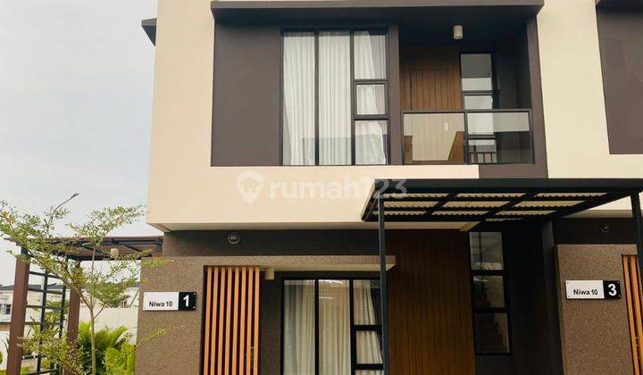 Rumah Savasa Deltamas Cikarang Cluster Niwa LT 60 Type 61 Rp 1,432 M 2 Lt 2 KT 2 KM Siap Huni 1