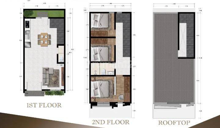 RUMAH DI KOMPLEK BERJAYA MANSION JALAN PENDIDIKAN MEDAN 4