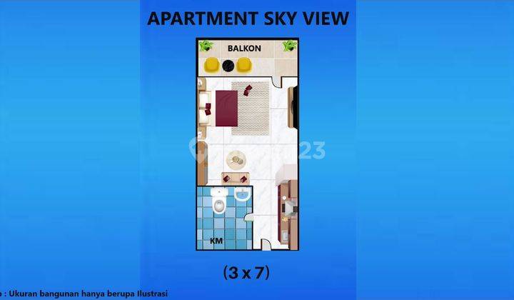 Apartment Di Apartment Sky View Setia Budi Jl Abdul Hakim Medan 9