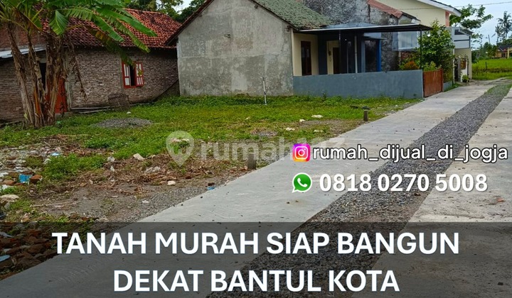 Tanah Dekat Rs Elisabeth Ganjuran di Sumbermulyo Bambanglipuro Tanah Dekat Rs Elisabeth Ganjuran di Sumbermulyo Bambanglipuro