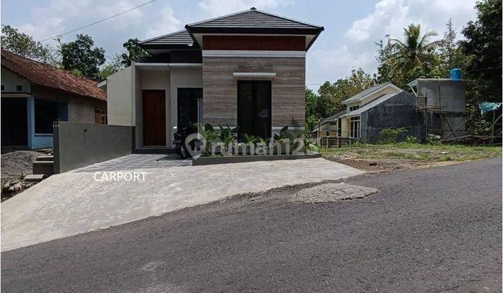 Rumah Dekat Kampus Mercu Buana Pinggir Jalan Raya di Sedayu Siap Huni 1