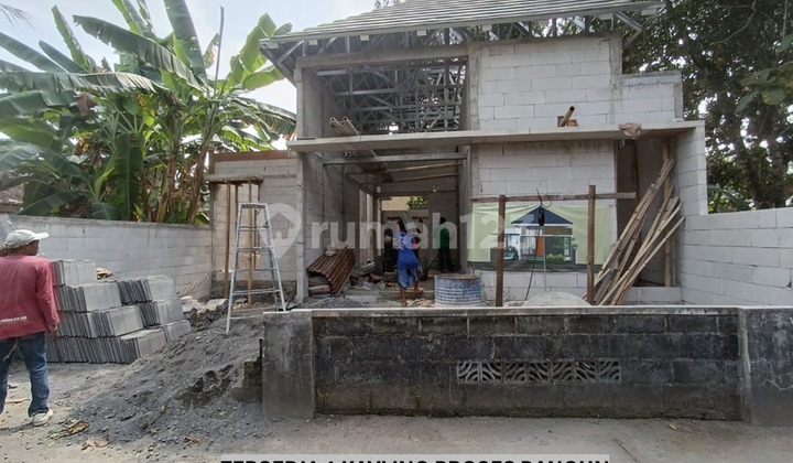 Rumah Dijual dekat RS UII di Jl Srandakan Bantul Proses Bangun  2