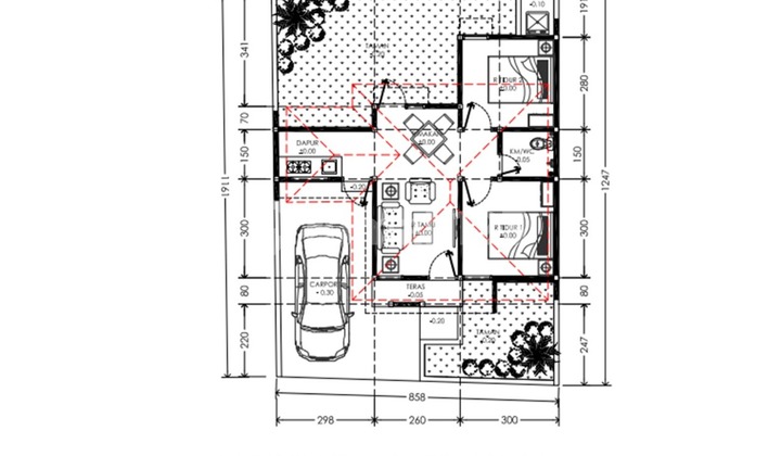 Rumah dekat Kompleks Pemkab Bantul di Jl Parangtritis KM 13 Siap Bangun  2