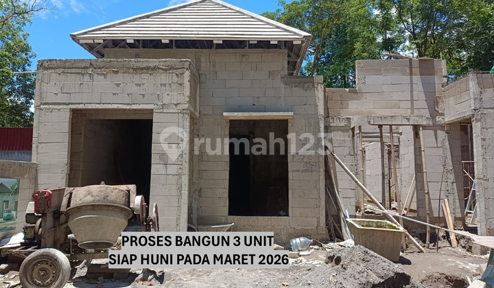 Dijual Rumah Klasik Barat Bantul Kota di Santan Guwosari Proses Bangun 2