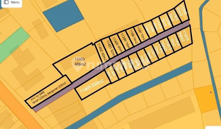 Tanah Kavling Tengah Kota Karangasem Dekat Samsat Karangasem
