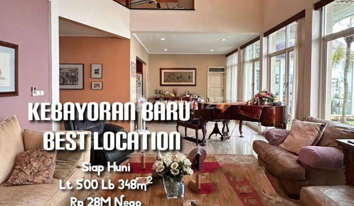 Termurahhh Dijual Rumah Siap Huni Di Lamandau Mendawai Blok M Jalan Lebar Lokasi Premium Jakarta Selatan  1