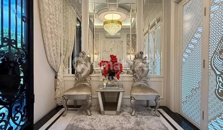 Luxurious Modern Classic House Fully Furnished By Lifetime Design, Private Pool, Front Hook Position, Green Hill Garden, Pondok Indah, South Jakarta. 2