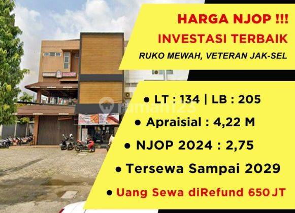 Beli Ruko Langsung Ter 5 Tahun di Veteran Raya Bintaro