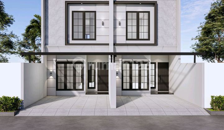 Rumah Baru Minimalis Klampis Semolo Wisma Mukti Surabaya Timur 1