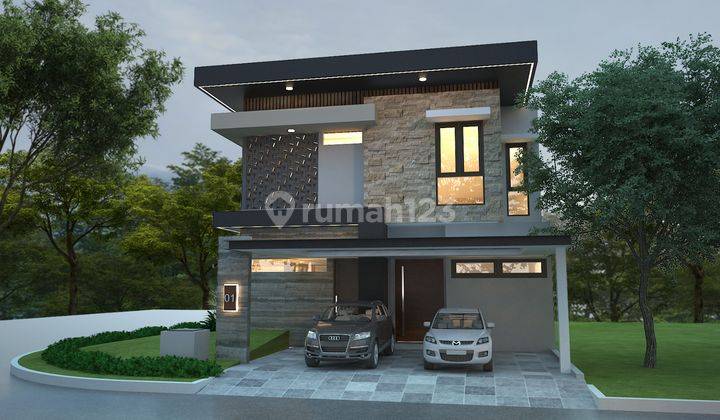 Dijual Rumah Mewah Modern Canberra Grand Pakuwon Surabaya Barat 2