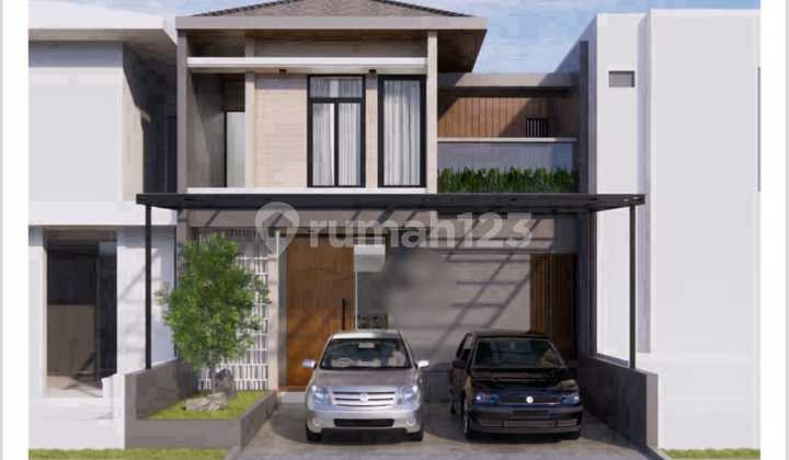 JUAL RUMAH NEW MINIMALIS 2 LT MOCCA VERBANA DIAN ISTANA 1