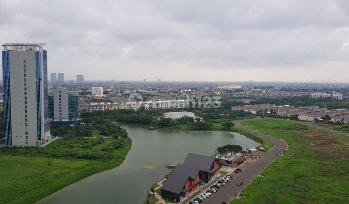 Apartemen Springlake 2 BR Hook Semifurnish View Danau 1