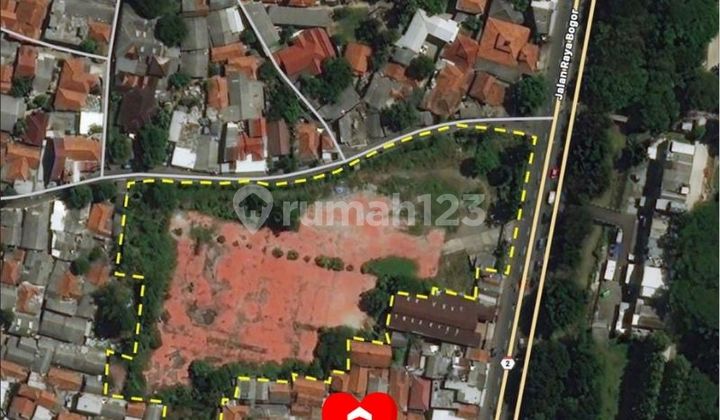 Tanah 11.881 M2 di Jl Raya Bogor, Cibinong, Bogor