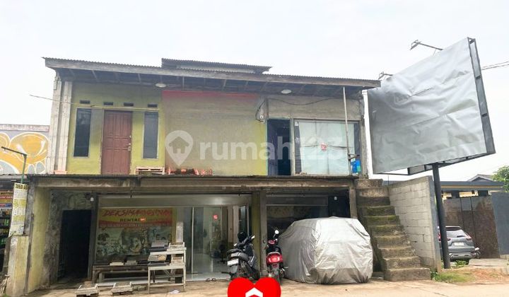 Rumah Usaha di Jl Raya Kabasiran Parung Panjang Bogor