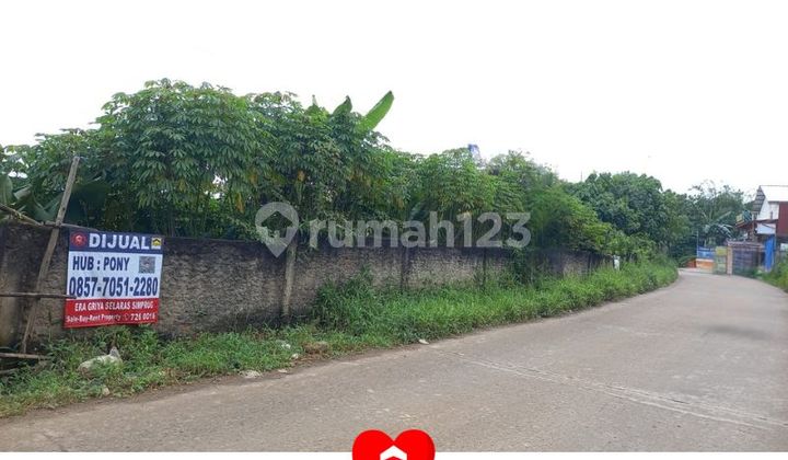 Tanah 7034 M2 di Cibunar Parung Panjang Bogor