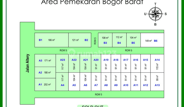 Skema Bayar Mudah Tanah Bogor Area Pemekaran Bogor Barat  1