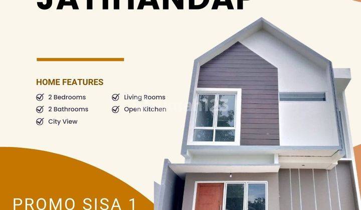 Rumah Murah Bandung Timur, 2lt 400 Jutaan, Dekat Antapani 1