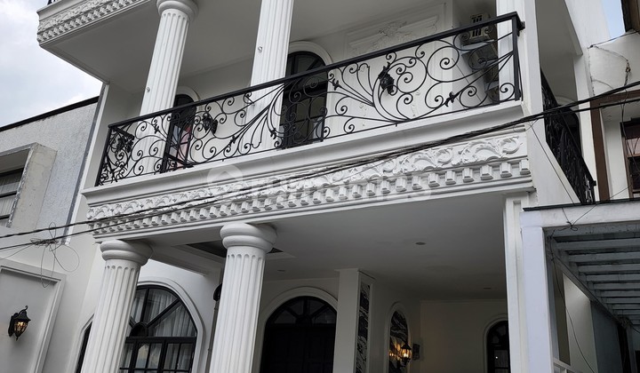 For Sale 3-Storey House with Classic Modern European Design in Antapani Cluster 2