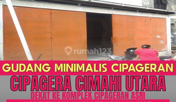 Gudang Minimalis Dalam Komplek Rosalie Hill 1