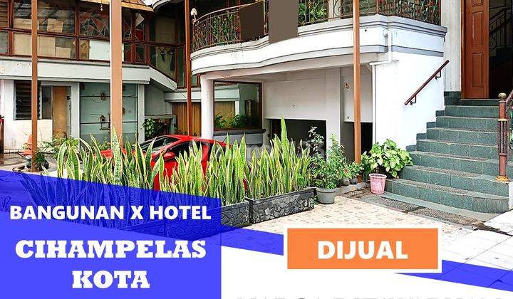 Bangunan Eks Hotel Area Ramai, Jl. Cihampelas, Bandung,dkt Ciwalk 1