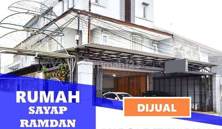 Rumah 3lantai Area Bisnis, Jl. Moh Ramdan, Bandung,semi Furnished 1