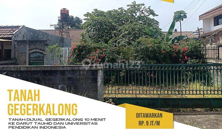 Tanah Murah Bandung Utara Gegerkalong Dekat Ke Darut Tauhid  1