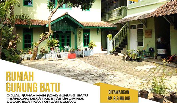 Rumah Luas Main Road Jalan Gunung Batu Bandung Cocok Untuk Usaha 1