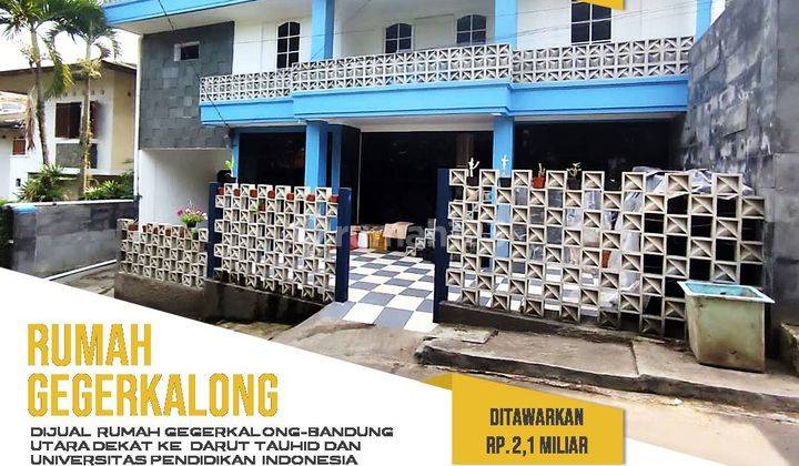 Rumah Gegerkalong Murah 2 Lantai SHM Gegerkalong 1