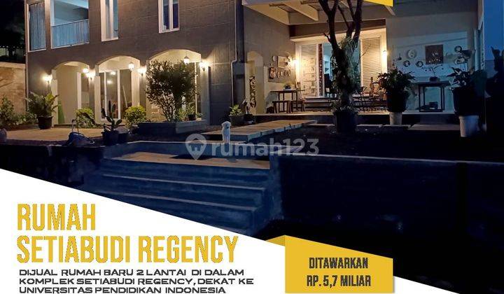 Jual Rumah Baru 2 Lantai , Setiabudi Regency Bandung Utara 1