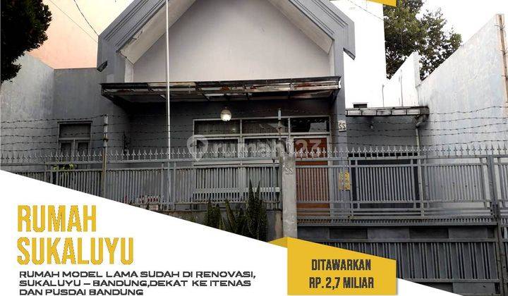 Rumah Murah, Sukaluyu Bandung, Dekat Ke Itenas Dan Gasibu 1