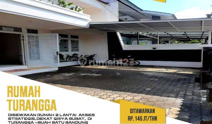 Sewa Rumah 2 Lantai Bagus, Turangga Bandung, Deka Ke Trans Studio 1