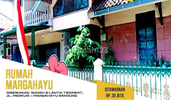 Sewa Rumah Sederhana, Jl. Merkuri Margahayu Raya, Dekat Ke Griya 1