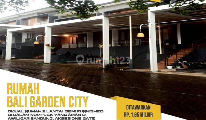 Rumah Minimalis Murah, Bali Garden City View, Awiligar Bandung 1