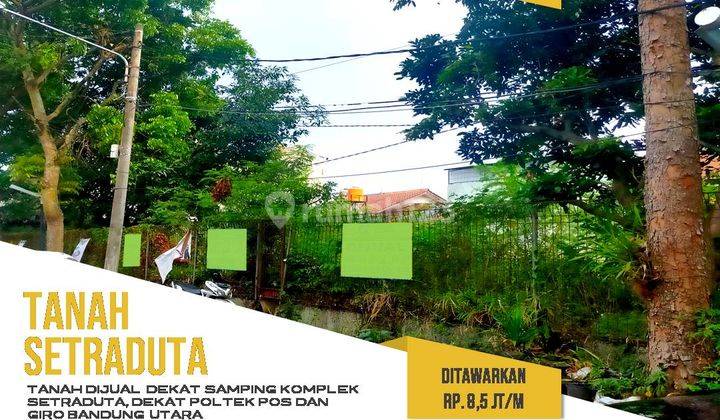 Tanah Matang Murah Di Sarijadi Dekat Dengan Polban  1