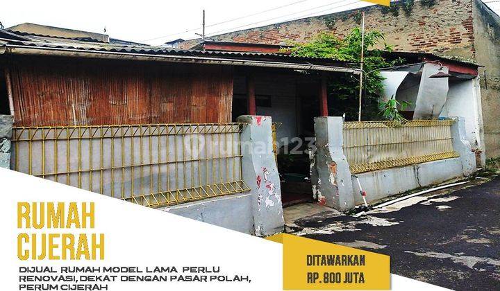 Rumah Butuh Renovasi Unfurnished SHM Jl. Melong Raya 1