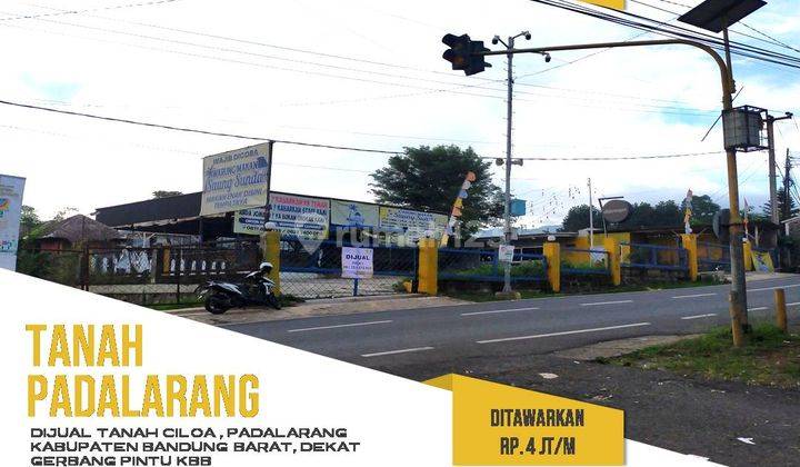 Jual Tanah Ada Tempat Usaha Cafe,padalarang Bandung Barat 1