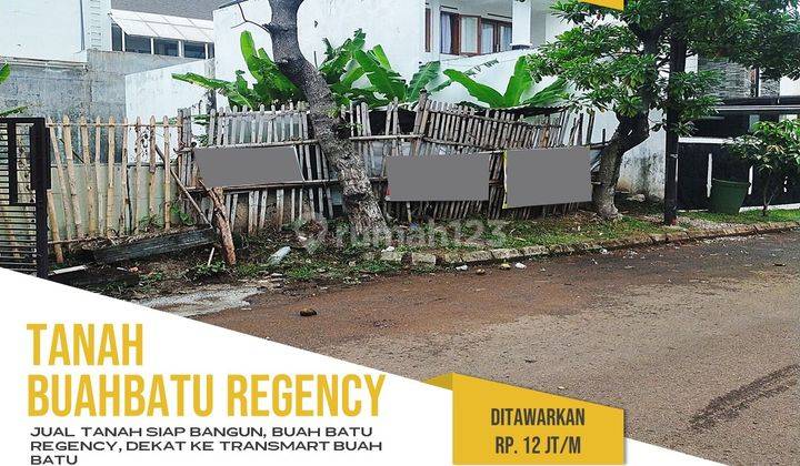 Tanah Murah, Jl. Buaha Batu Regency, Dekat Dgn Transmart Buahbatu 1