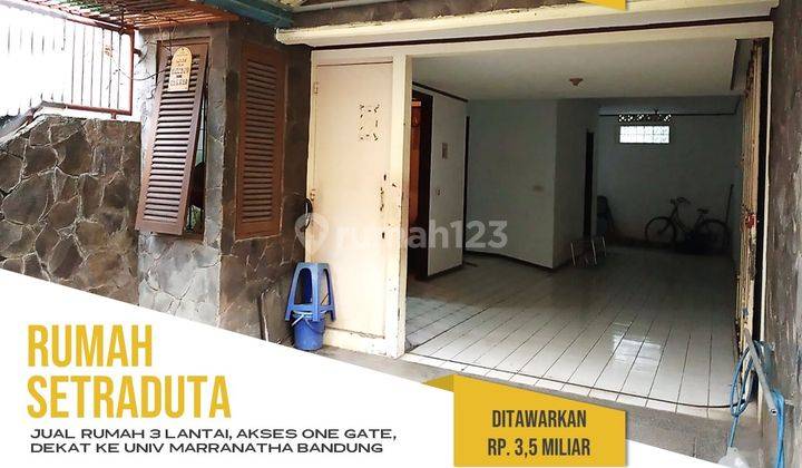 Rumah 3 Lantai Aman Nyaman, Setra Duta ,dekat Dgn Setrasari Mall 1