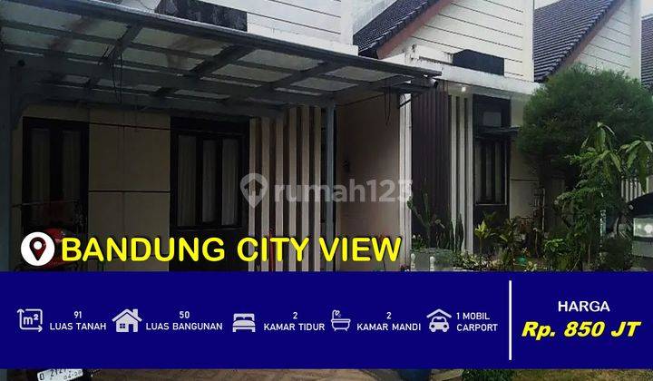 Jual Rumah Minimalis, Bandung City View, One Gate System 1