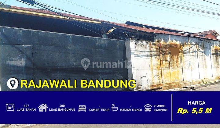 Menarik Gudang Strategis Akses Tol Pasirkoja,rajawali Bandung 1