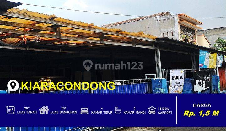 Jual Rumah Murah ,KIARACONDONG Bandung, Dekat Ke Griya Kircon 1