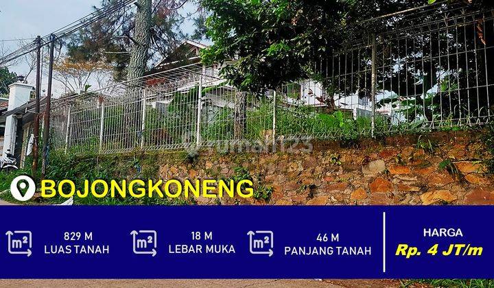 JUAL TANAH AREA CAFE-CAFE,BOJONG KONENG-BANDUNG,DEKAT D'WAAS CAFE 1