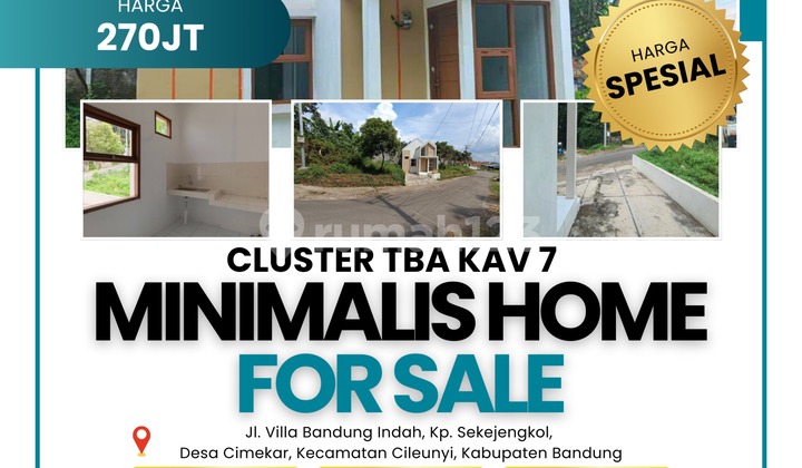Di Jual Rumah Siap Huni Pinggir Jalan