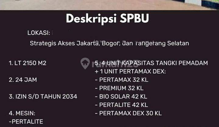 Pom Bensin di jalan raya di Tangsel 1
