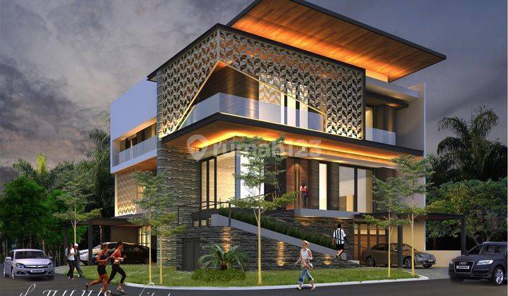 Ric.a009 Jual Rumah Furnish Area Elite Pakuwon City 3 Lantai 1