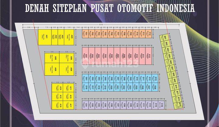Ruang Usaha 12x18,5 Pusat Otomotif Pik 2 , Jakarta Utara 2