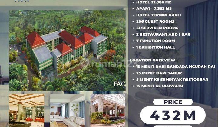 Apartement Hotel in Bali 99 BR Furnished Bagus 1