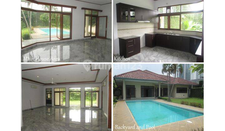 Rumah Damai Raya Luas 916m Unfurnished SHM Bagus di Area Cipete 1