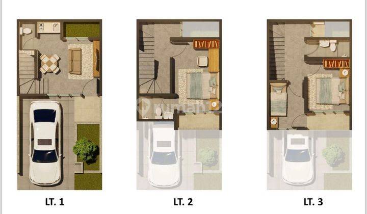 Rumah Primary Anwa Residence Uk 5x9 3lantai  2